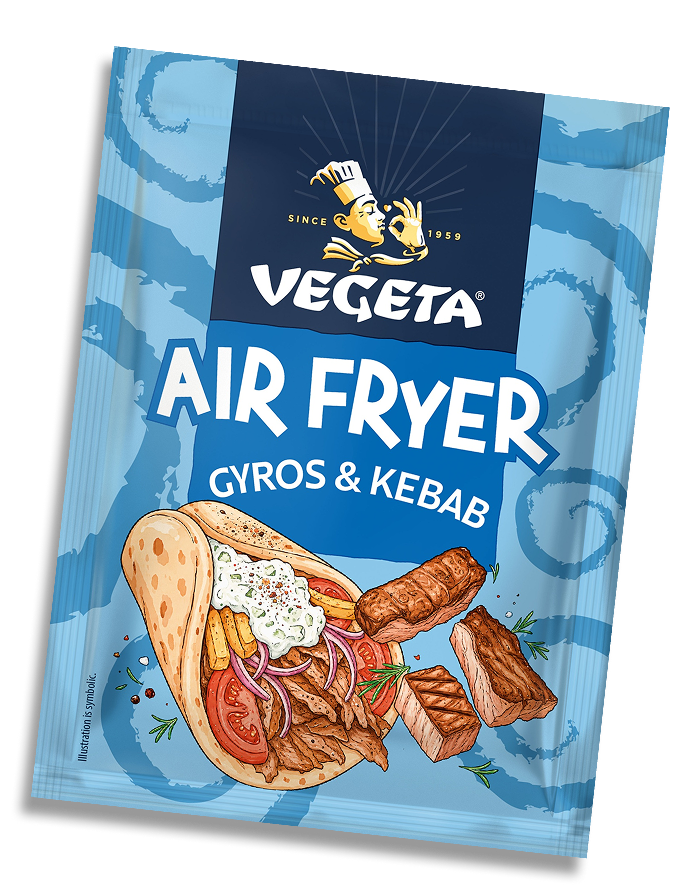 Vegeta Air Fryer Gyros